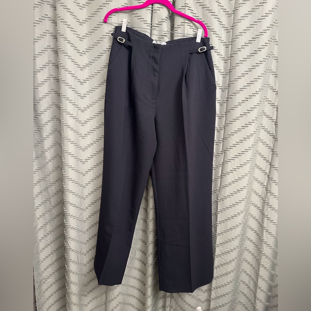 Abercrombie & Fitch black slacks pants trousers size 31 Regular - Picture 2 of 7